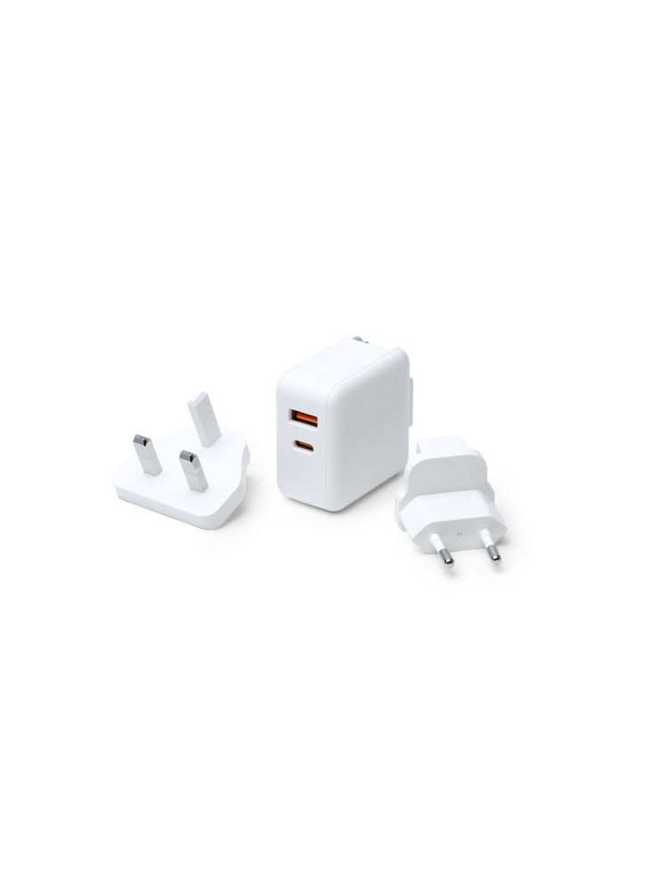 Adaptateur de voyage universel BAPEK publicitaire