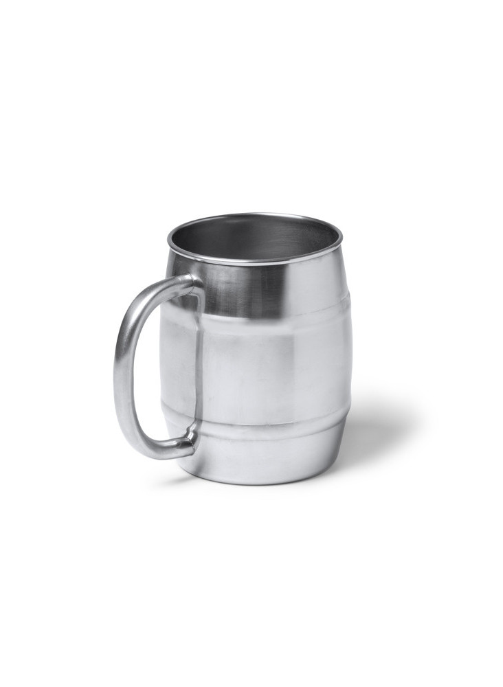Chope à bière inox miroir NAROK JR1367 Personnalisée | Promenoch