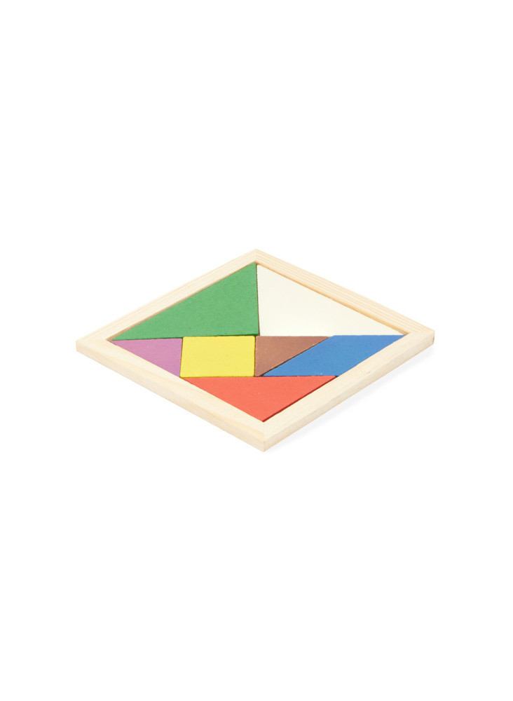 Puzzle Tangram Bois Personnalisé LEIS | Promenoch