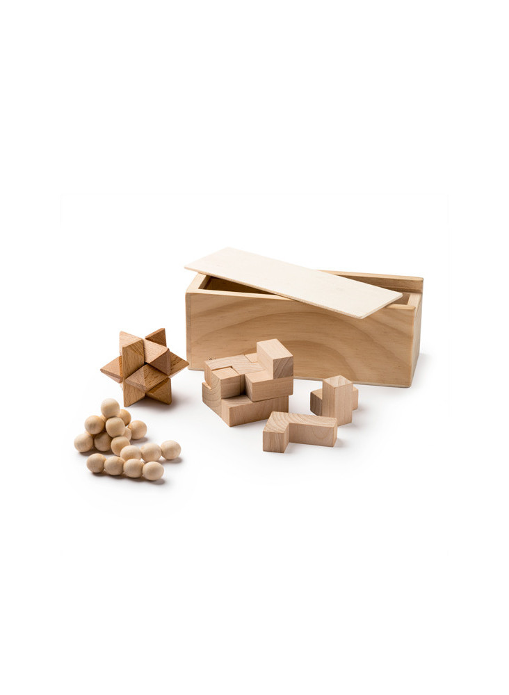 Jeux d'adresse en bois Coffret personnalisé ROCKS JU1009 | Promenoch