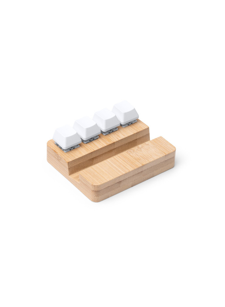Support smartphone bambou antistress CLINTON personnalisé | Promenoch