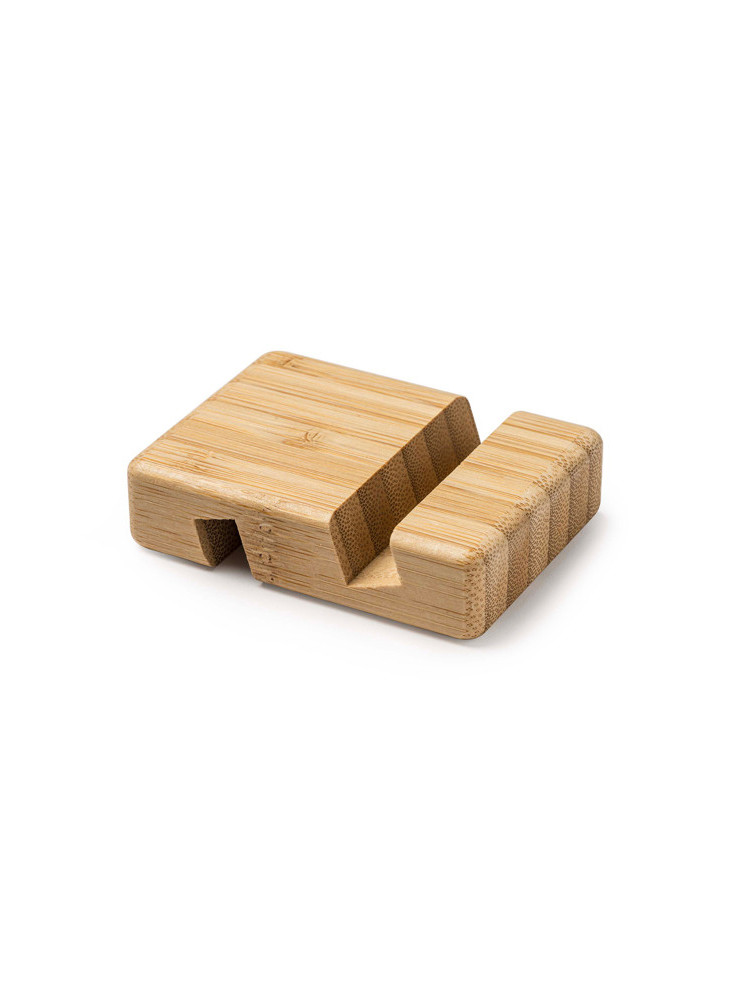 Support mobile en bambou personnalisé ANTIX | Promenoch