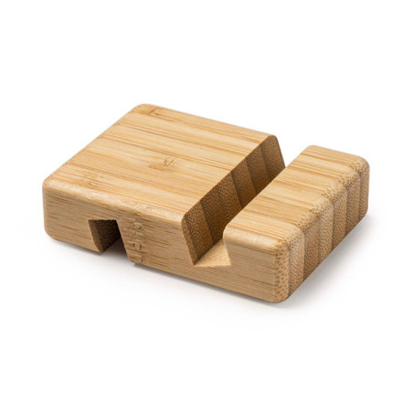Support mobile en bambou personnalisé ANTIX | Promenoch