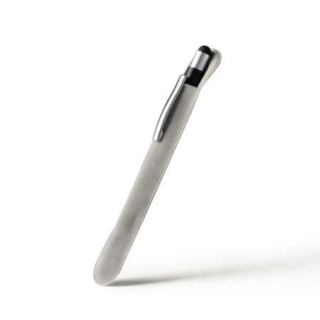 Pochette pour stylo imitation daim ALVOR personnalisée | Promenoch