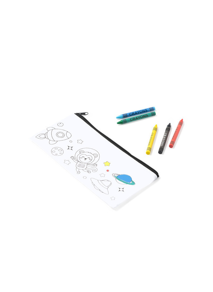 Trousse à crayons enfant Non-tissé SOLAZ Personnalisée | Promenoch
