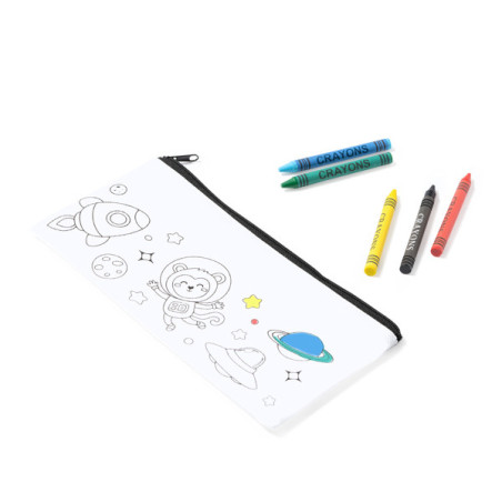 Trousse à crayons enfant Non-tissé SOLAZ Personnalisée | Promenoch