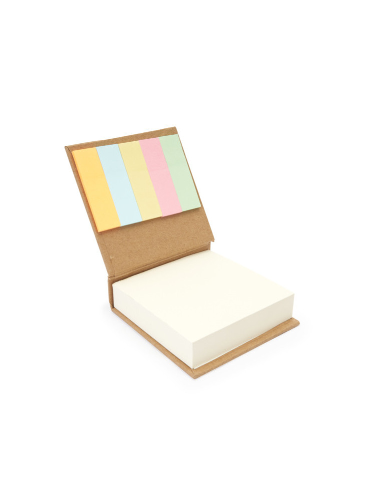 Bloc-notes Porte-notes Beige BOSCO HW8063 Personnalisé | Promenoch