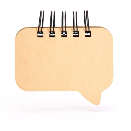 Bloc-notes Format Bulle Personnalisé ANFI NB8057 | Promenoch