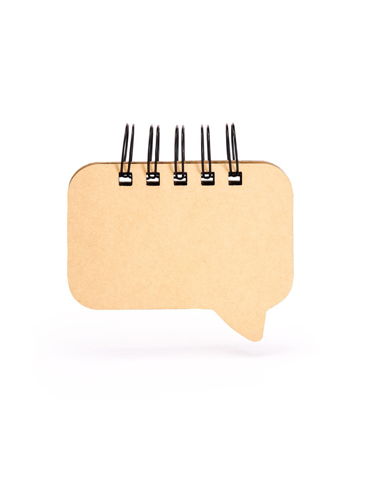 Bloc-notes Format Bulle Personnalisé ANFI NB8057 | Promenoch