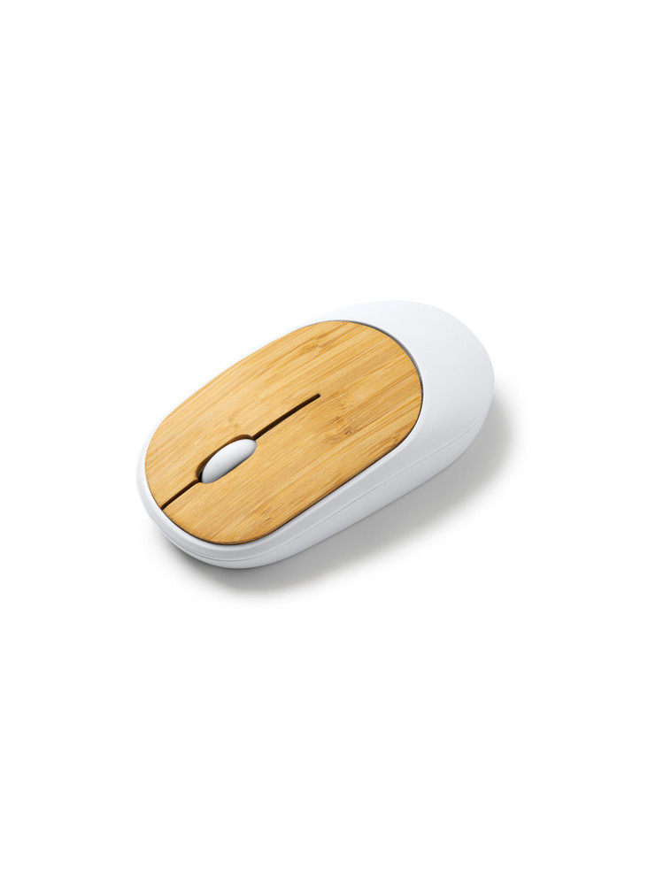 Souris sans fil bambou personnalisée REMY RT3049 | Promenoch