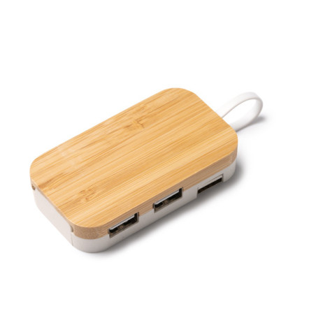 Chargeur USB bambou KRUSE (CR1050) Personnalisé | Promenoch