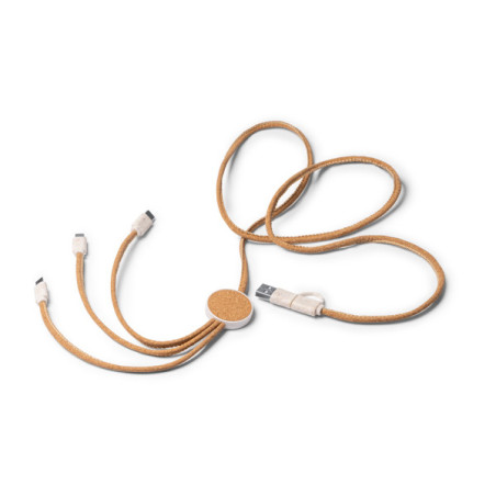 Câble de Charge 5-en-1 Liège METRIK CR1094 Personnalisé | Promenoch