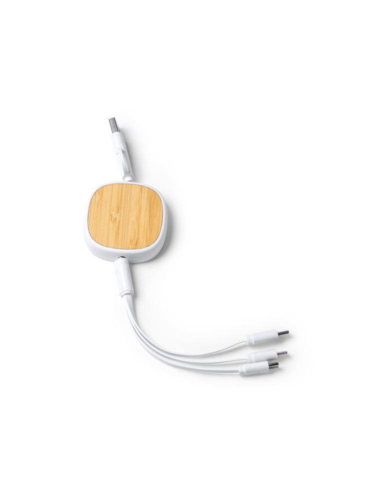 Câble de charge 5-en-1 Extensible LENS CR1100 Personnalisé | Promenoch