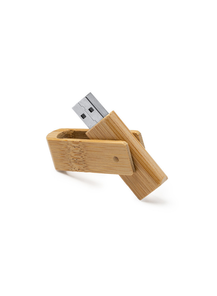 Clé USB Rectangulaire Bois PERCY personnalisé