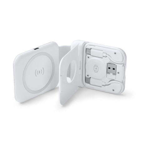 Chargeur sans fil 3-en-1 LAREDO Personnalisé | Promenoch
