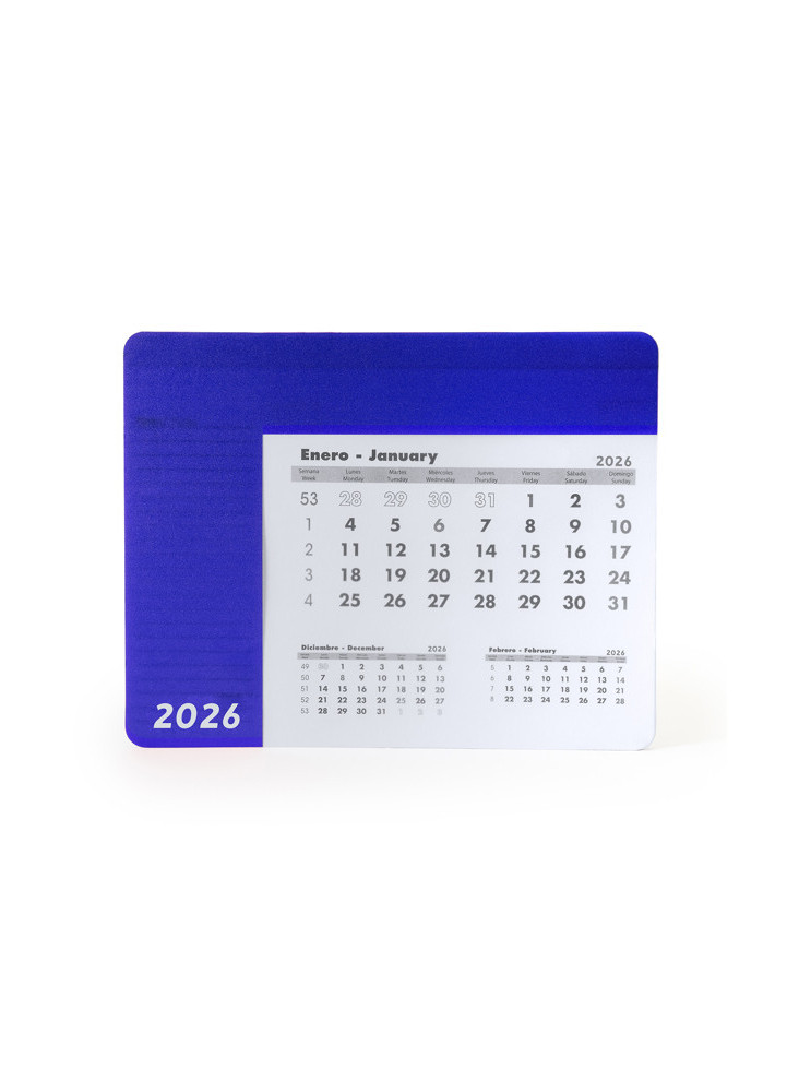Tapis de souris calendrier personnalisé SERBAL | Promenoch