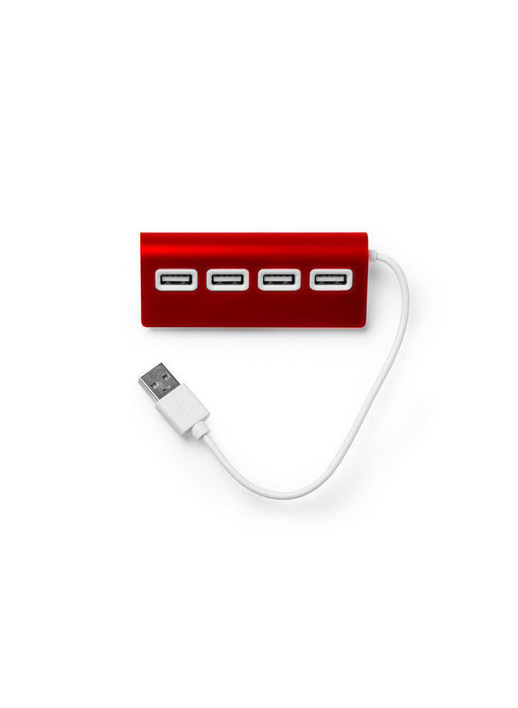 Hub USB aluminium PLERION Personnalisé | Promenoch