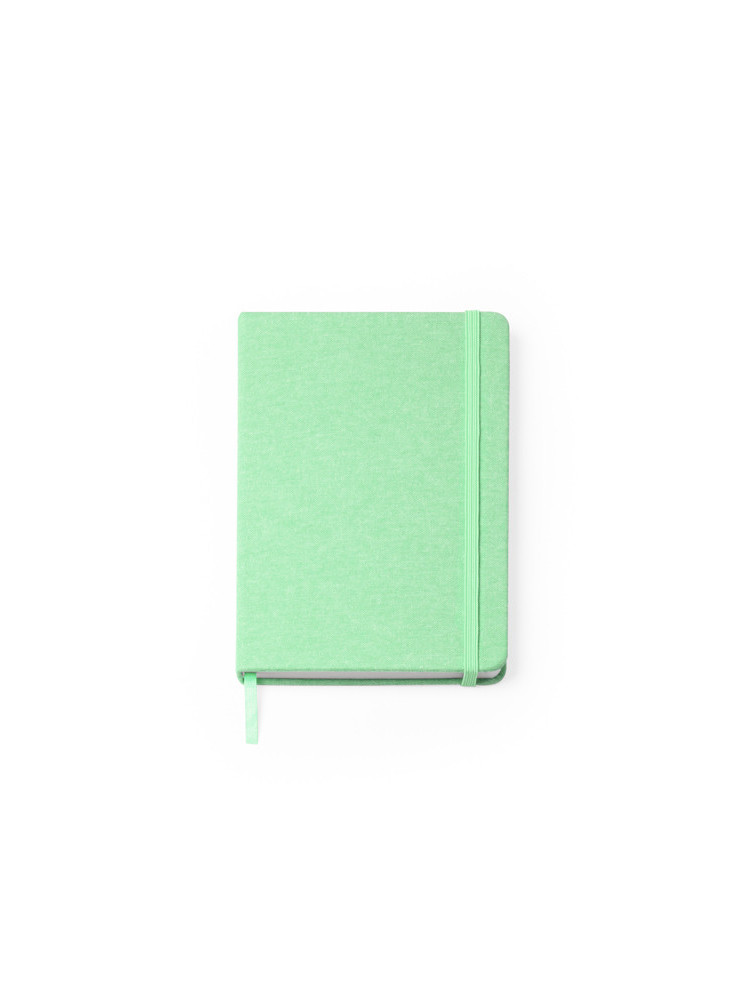 Bloc-notes A5 housse coton SORAL NB1273 Personnalisé | Promenoch