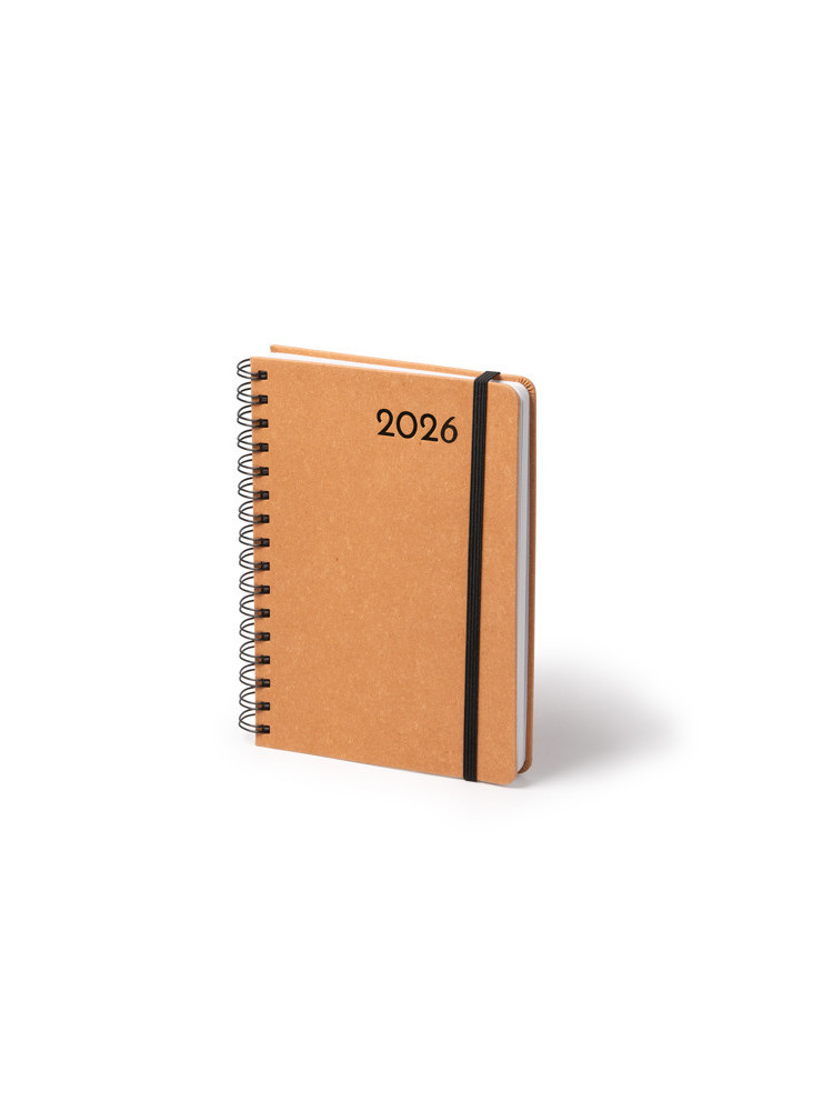Agenda A5 Cuir Recyclé Personnalisé KURTIS (AG1005) | Promenoch