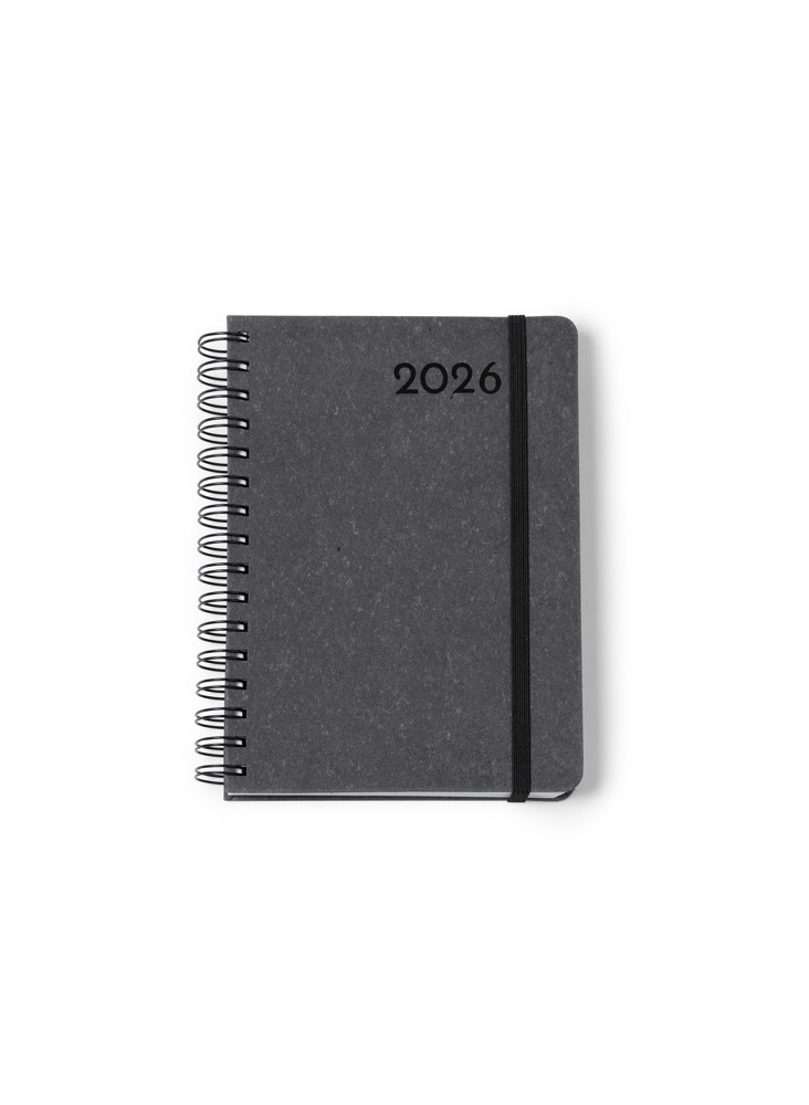 Agenda A5 Cuir Recyclé Personnalisé KURTIS (AG1005) | Promenoch