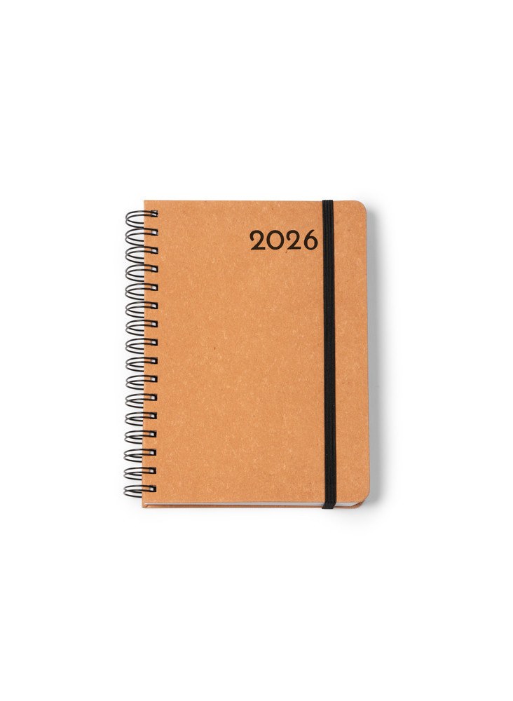 Agenda A5 Cuir Recyclé Personnalisé KURTIS (AG1005) | Promenoch