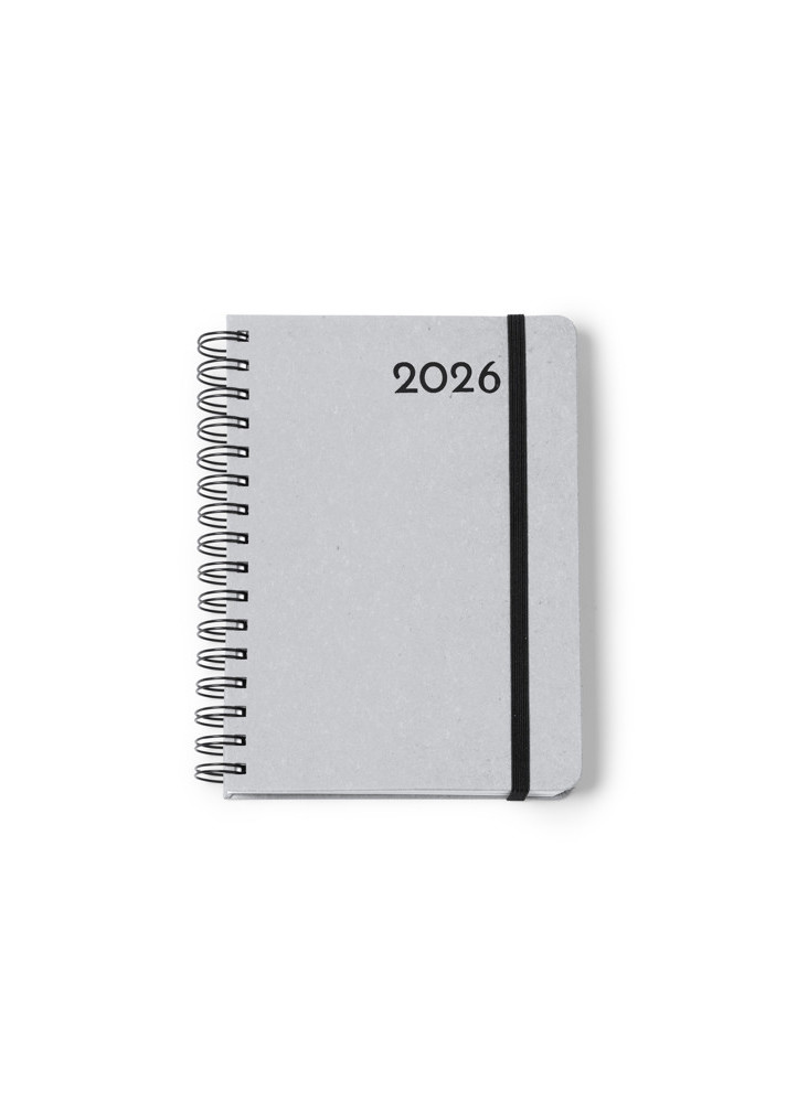 Agenda A5 Cuir Recyclé Personnalisé KURTIS (AG1005) | Promenoch