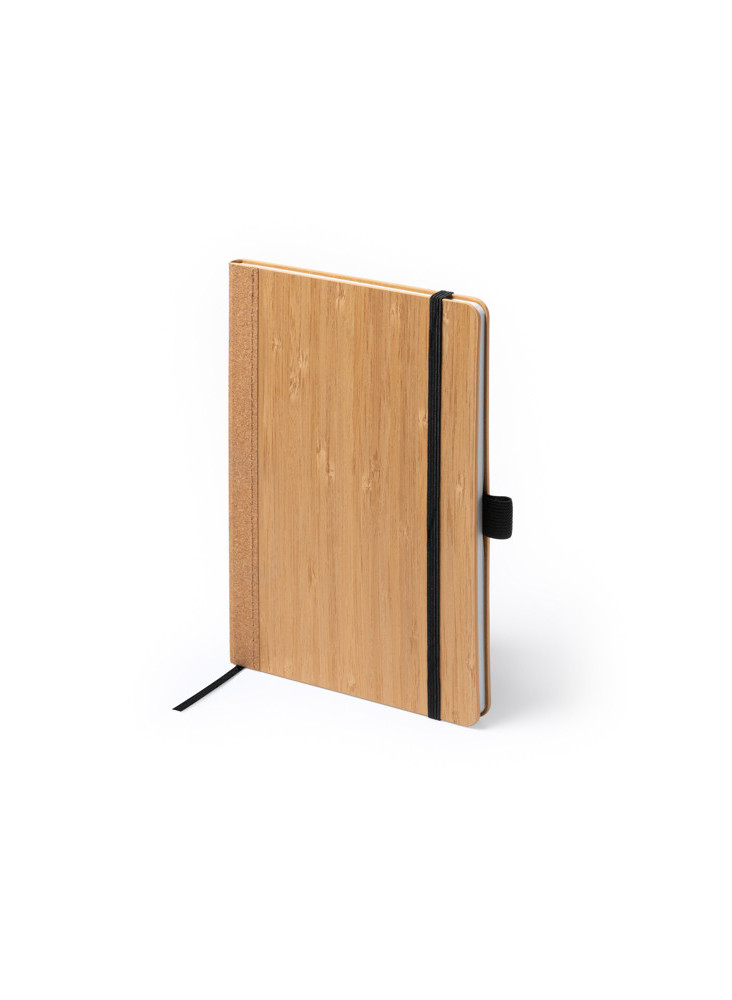 Bloc-notes A5 Bambou et Liège AUSTY NB1327 Personnalisé | Promenoch