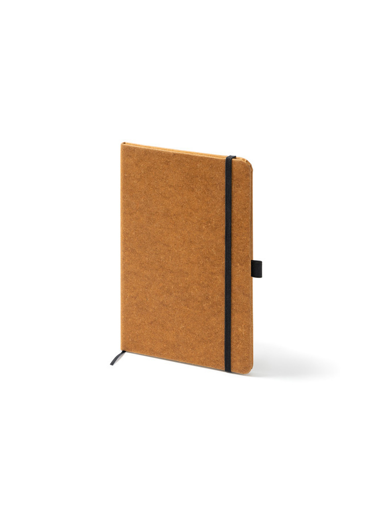Carnet A5 Cuir Recyclé KORUM NB7974 Personnalisé | Promenoch