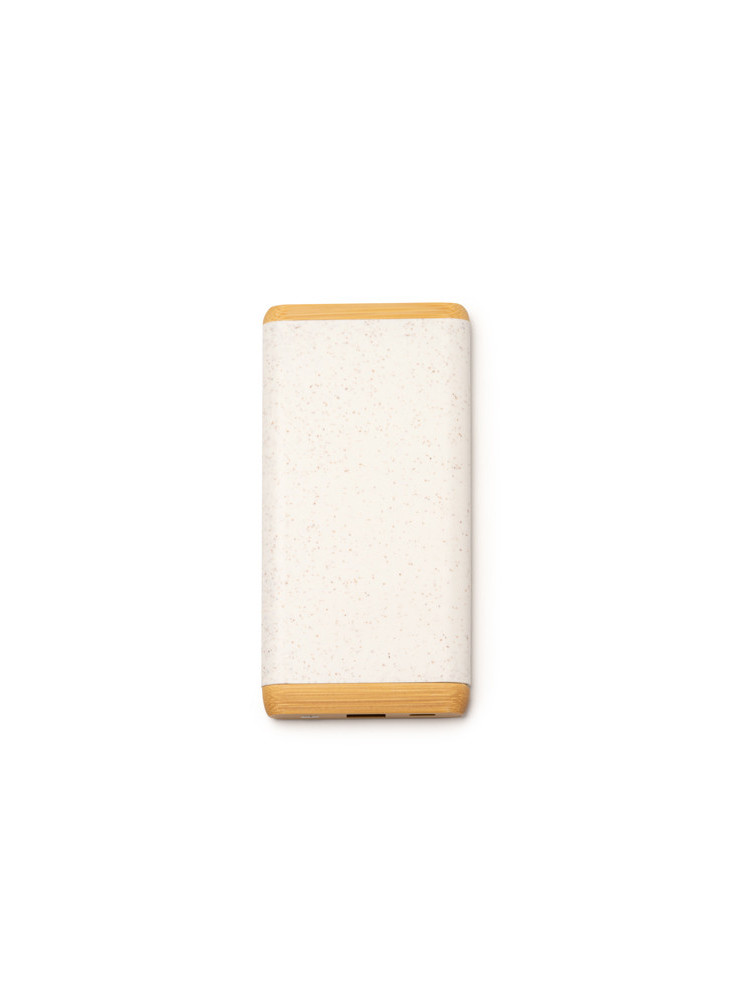 Batterie externe bambou 5 000 mAh PB1080 personnalisée | Promenoch