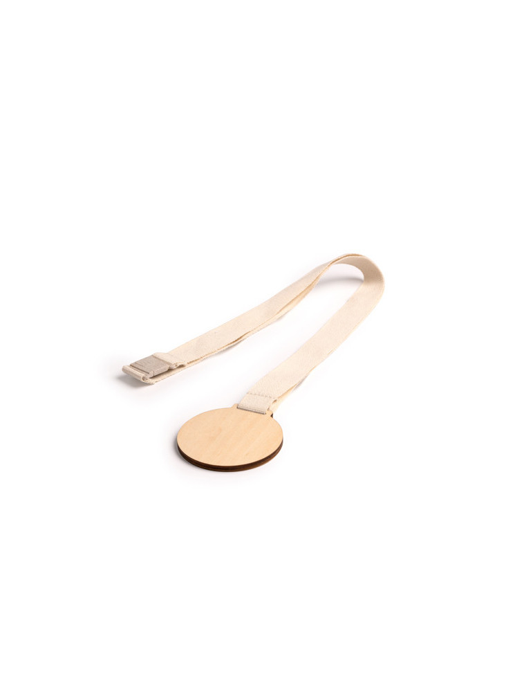 Médaille en bambou personnalisée HOLDEN - Accessoire publicitaire | Pr
