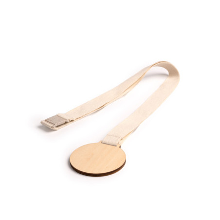 Médaille en bambou personnalisée HOLDEN - Accessoire publicitaire | Pr