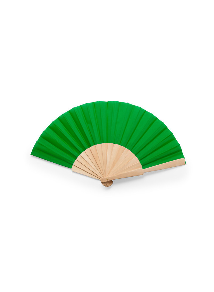 Éventail Bois Tissu CALESA Personnalisé | Promenoch