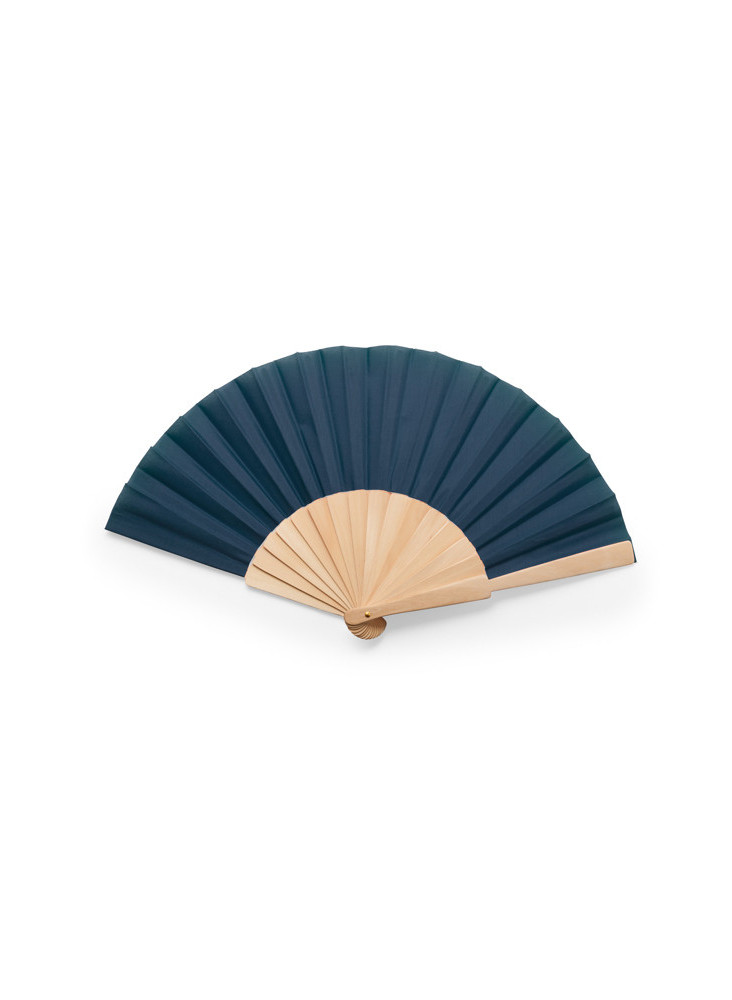 Éventail Bois Tissu CALESA Personnalisé | Promenoch