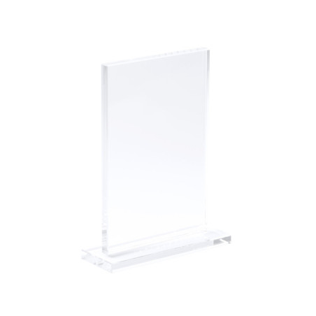 Trophée verre rectangulaire DISKUR personnalisé | Promenoch