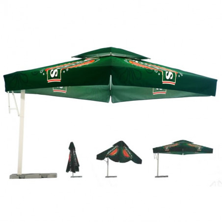 Parasol Décentrés publicitaire