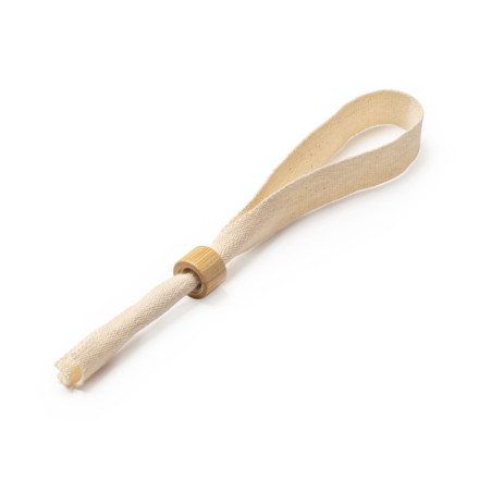 Bracelet coton naturel personnalisé ORBIT PU3098 | Promenoch