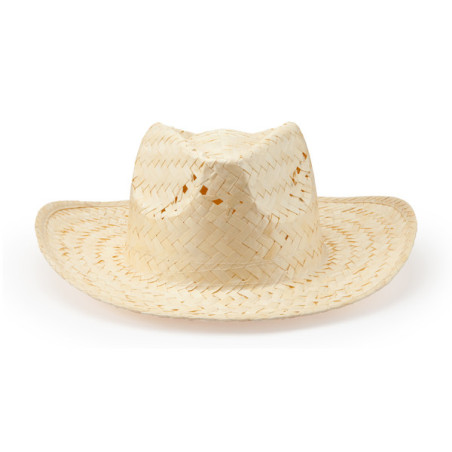 Chapeau Paille Beige HALLEY Personnalisé | Promenoch