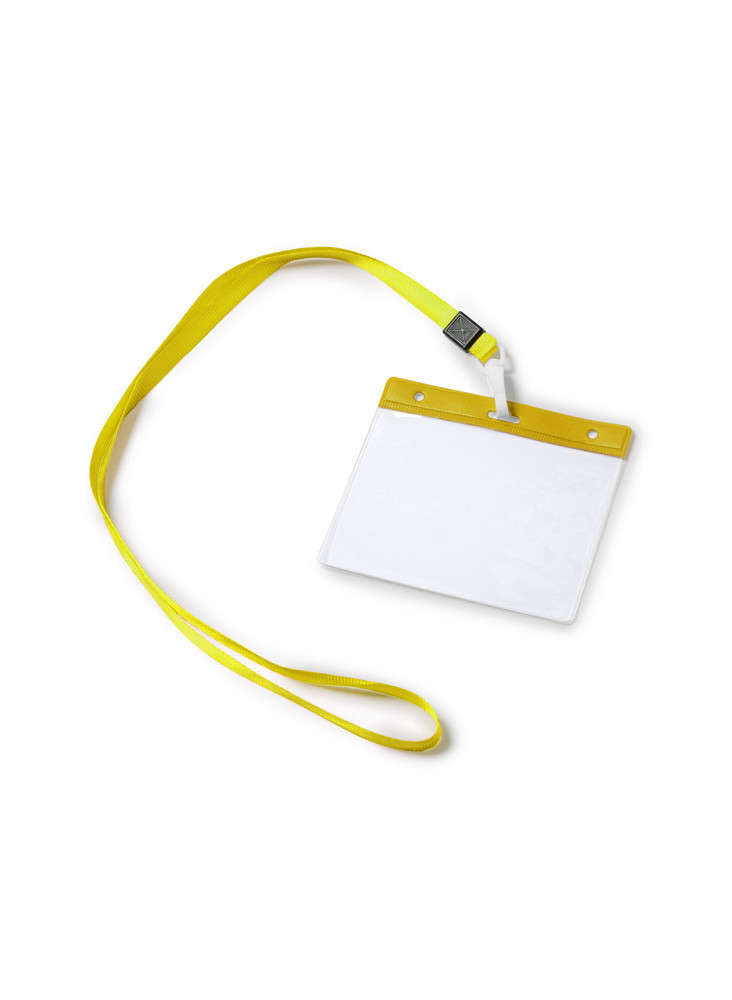 Lanière porte-badge PVC POMEL LY7045 Personnalisée | Promenoch