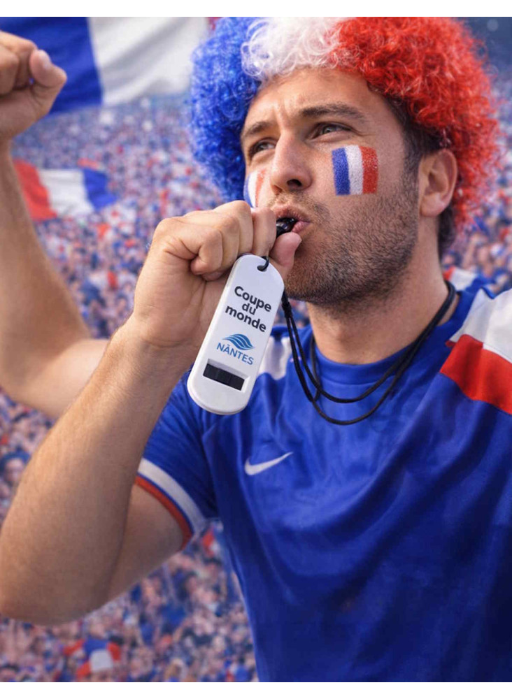 Sifflet Supporter 1°00% personnalisable