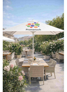 Parasol Riviera publicitaire