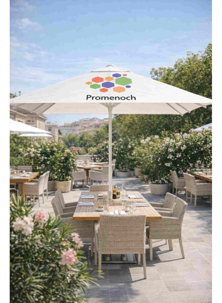 Parasol Riviera 3m publicitaire