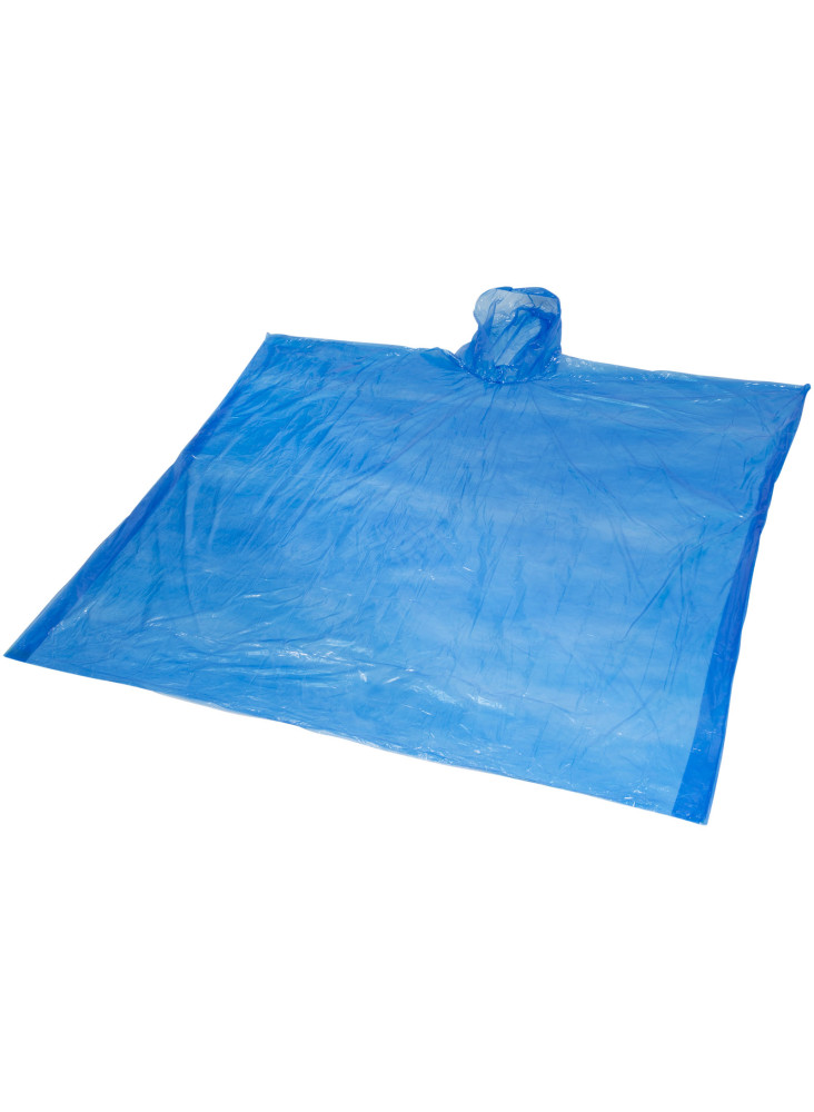 Poncho de pluie publicitaire jetable pochette Ziva