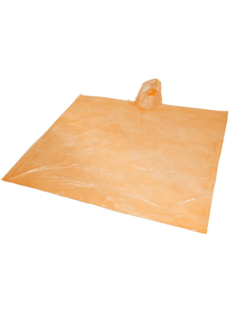 Poncho de pluie publicitaire jetable pochette Ziva