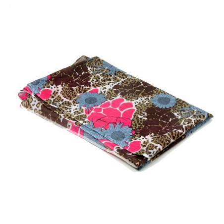 Paréo avec motifs à fleurs Nola personnalisable