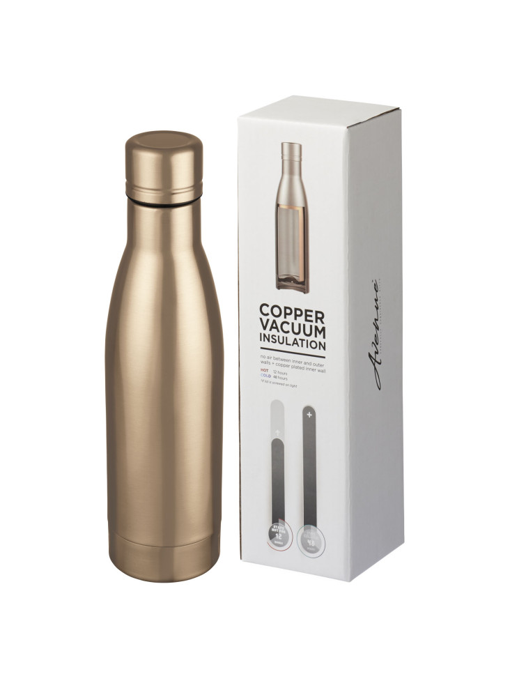 Bouteille isotherme publicitaire cuivre Vasa 500ml