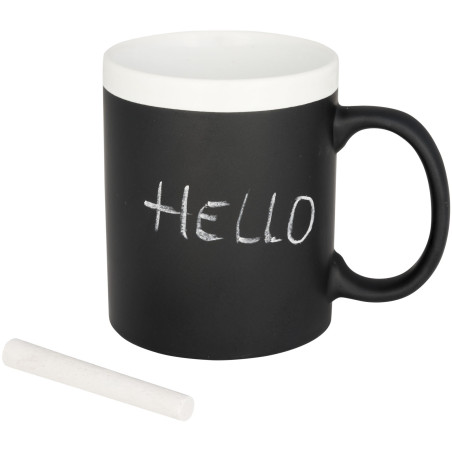 Tasse publicitaire Chalk 330 ml effet ardoise
