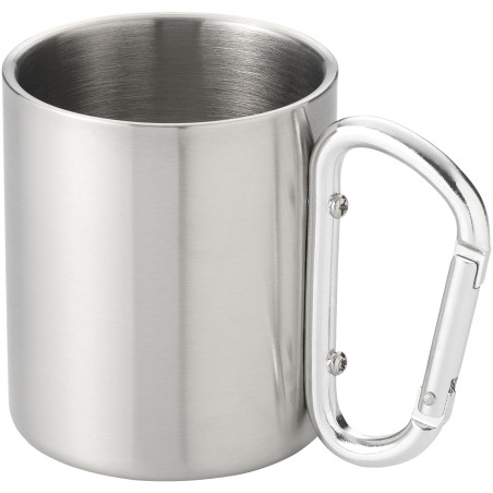 Mug publicitaire isotherme Alpes 200 ml avec mousqueton