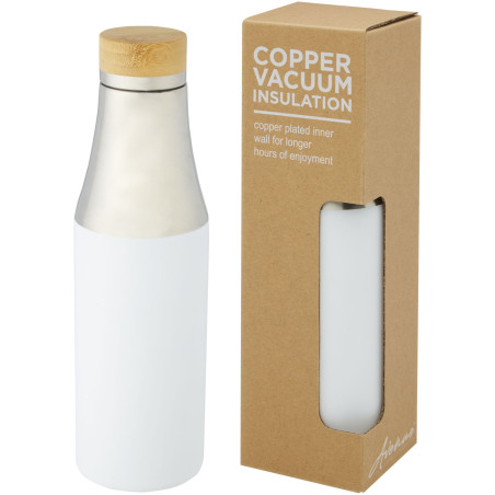 Bouteille isotherme publicitaire cuivre bambou Hulan 540ml