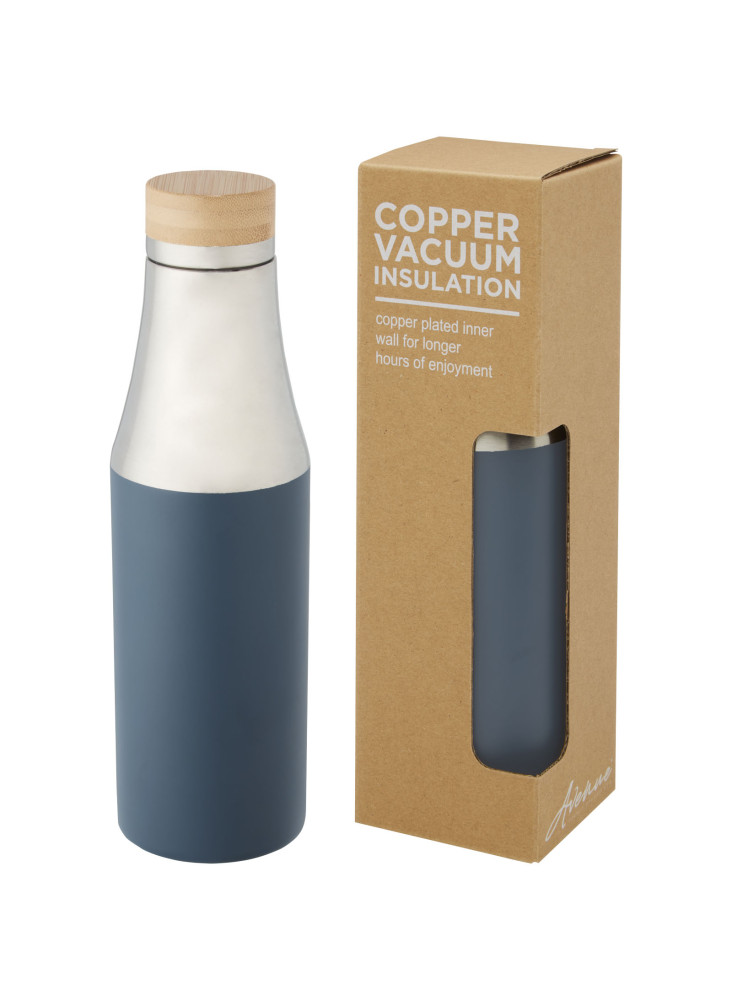 Bouteille isotherme publicitaire cuivre bambou Hulan 540ml