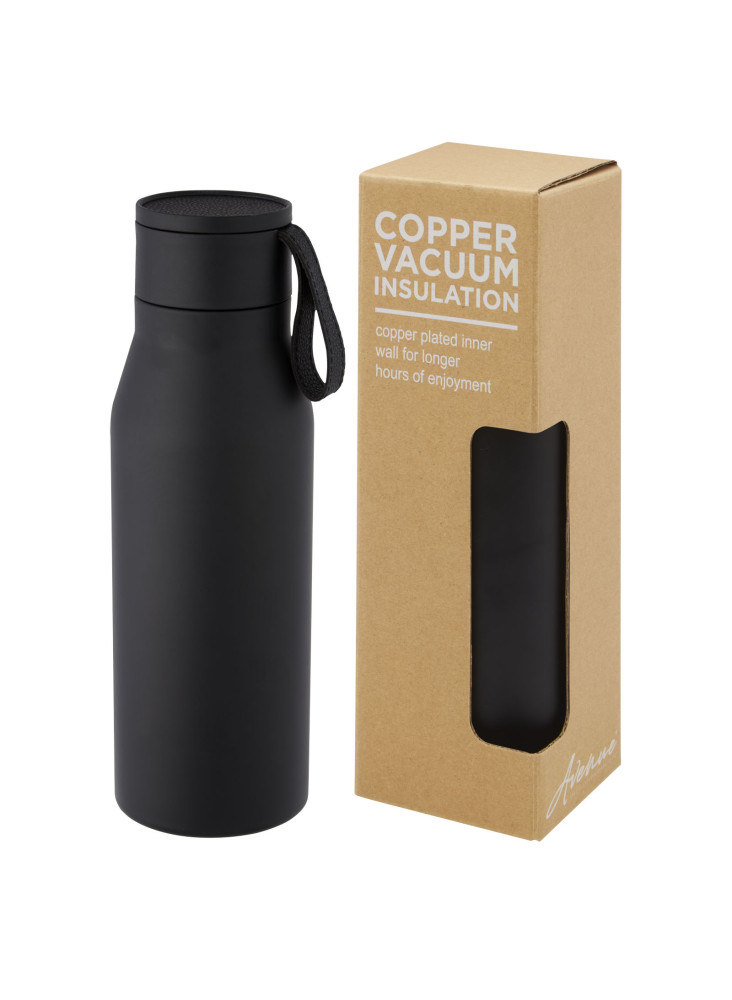 Bouteille isotherme publicitaire cuivre gravure laser Ljungan 500ml